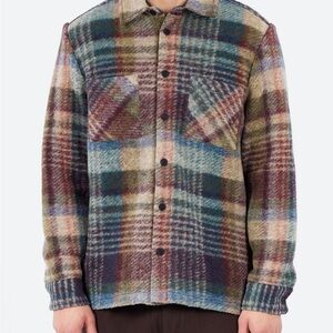 NWT Wax London Whiting Wool Blend Overshirt $349 MSRP